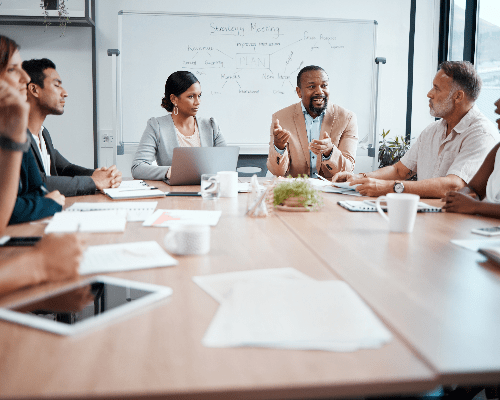 Corporate Strategy Planning Meeting